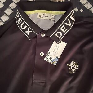 Devereux black Polo Shirt for Men